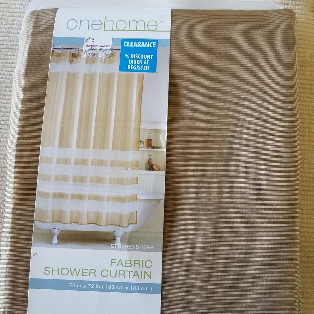 Fabric Shower Curtain